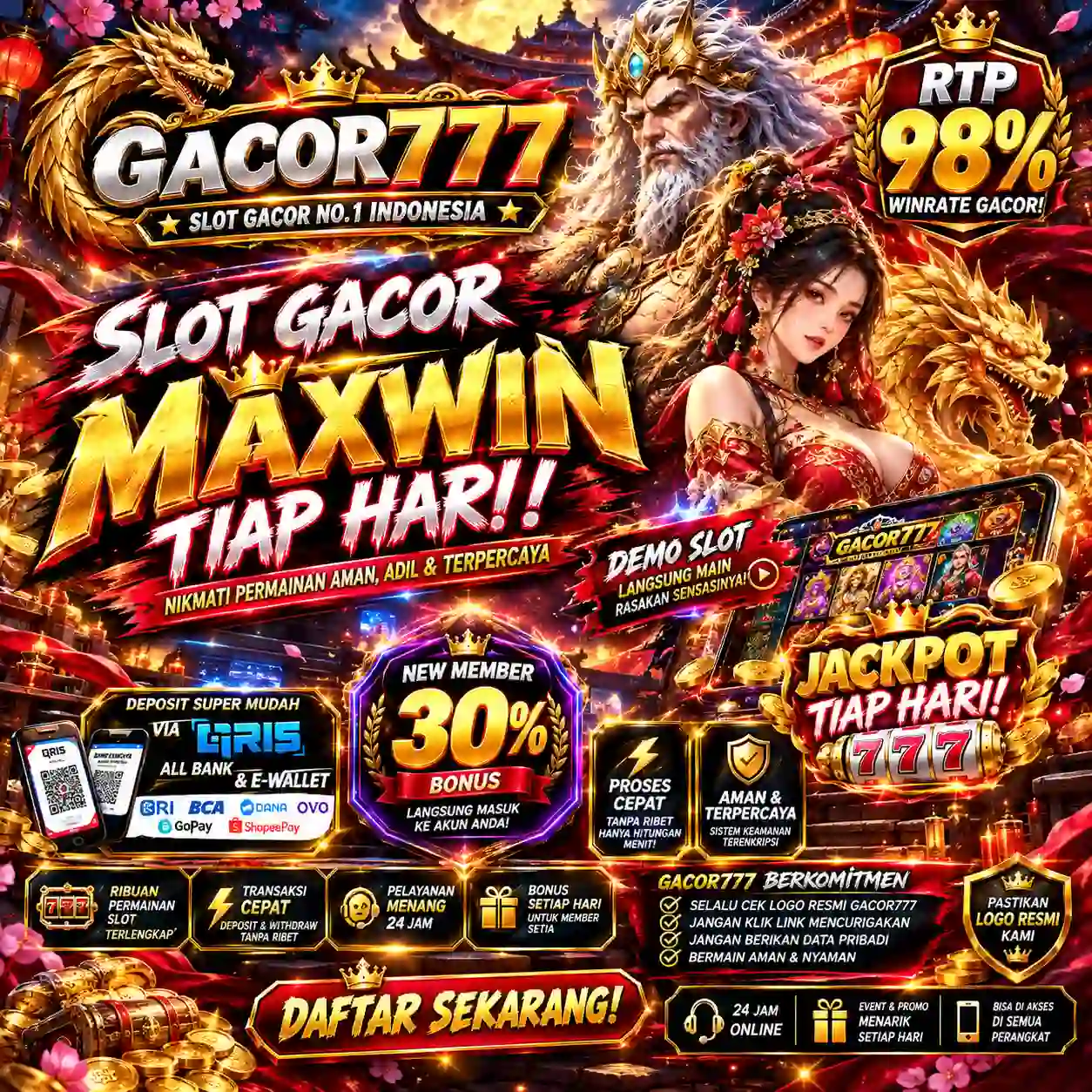 GACOR777: Jagoan Situs Deposit 5000 Andalan Akses Link Slot Gacor Hari Ini